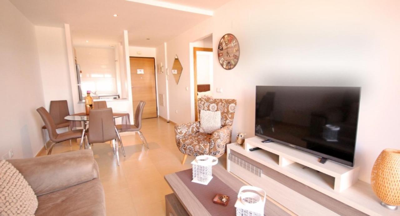 Casa Leona: Fully Furnished, Secure Golf Resort Penthouse Apartment With Gorgeous Views In 木尔西亚 外观 照片